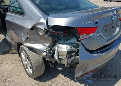 2013 Hyundai Elantra Gs из США, поврежденный, VIN KMHDH6AE9DUO11984